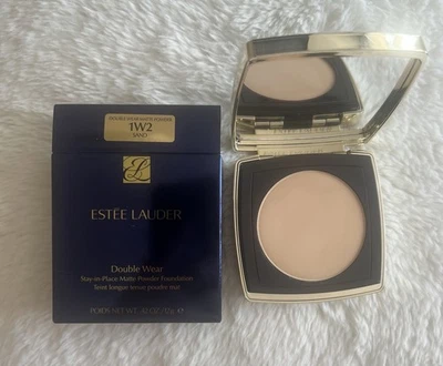 Estee Lauder Double Wear Stay-In-Place Matte Powder Foundation - 1W2 SAND - Image 1 of 2
