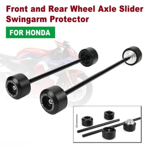 Front and Rear Wheel Axle Slider Swingarm Protector For HONDA CBR1000RR/SP/R SP - Picture 1 of 20