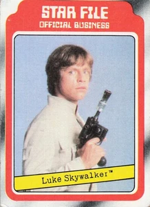 1980 Topps The Empire Strikes Back - Luke Skywalker Star File - #2 - VG - Bild 1 von 3