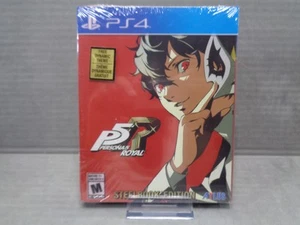 Persona 5 Royal Steelbook Edition (PS4 / Sony PlayStation 4, 2020) New Ship Box - Picture 1 of 11