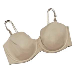 Cacique beige Multiway gepolsterter Bügel BH, kann trägerlos werden, Gr. 46DDD - Bild 1 von 3