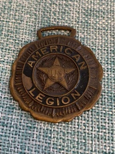Vintage Watch FOB Medal - American Legion - Picture 1 of 3
