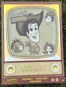 Disney Toy Story : Woody's Roundup - Poupée marionnette en bois rétro Budtone TV scellée - Photo 1/7