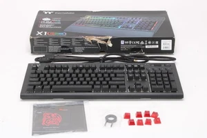 Thermaltake TT KB-TPX RGB Mechanical Gaming Keyboard KB-TPX-SSBRUS-01 With Box - Picture 1 of 6