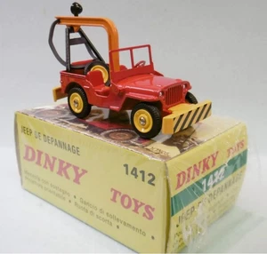 DINKY TOYS - Véhicule de dépannage - Edition Atlas - JEEP de couleur rouge - ... - Picture 1 of 3