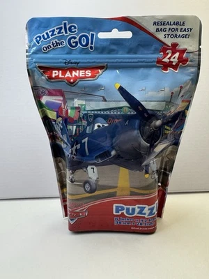 Disney Planes 24-Piece Puzzle on the Go 15 x 11.2 Inches Travel NEW - Image 1 of 2