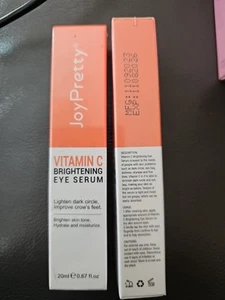 Lot Of 2 NEW Joy Pretty Eye Serum Vitamin C Exp. 11/08/2026  - Picture 1 of 3