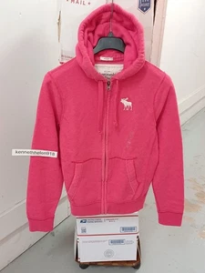 ABERCROMBIE & FITCH UPPER HUDSON HOODIE SWEATSHIRTS ROT HERREN GRÖSSE LARGE - Bild 1 von 9