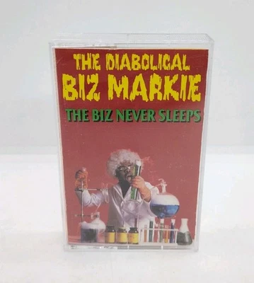 Biz Markie The Biz Never Sleeps Cassette Tape 1989 Cold Chillin 26003-4 - Image 1 of 4