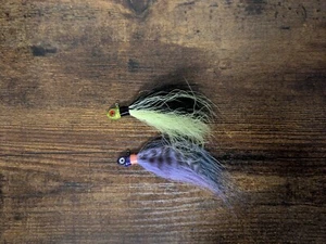Two 1/8 oz Mustad Buck Tail Jigs - Picture 1 of 1