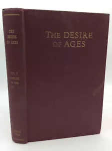 DESIRE OF AGES - Ellen G White - 1955 - illustrated Seventh-Day Adventist - Imagen 1 de 4