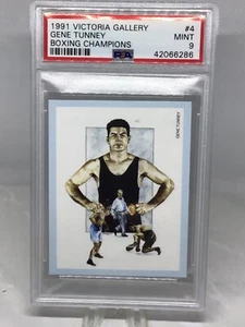 1991 Victoria Gallery #4 Gene Tunney PSA 9 (Total Pop 12, 4 higher) - Picture 1 of 2