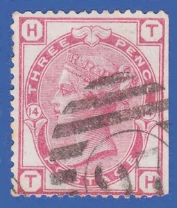GB QV 1874 3d PLACA ROSA 14TH SG143 GU - Imagen 1 de 2