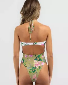 Billabong Laylow one piece swimsuit size 8 women, rrp:$139 - Picture 1 of 7