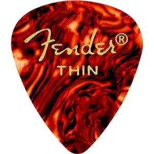 Fender 351 Shape Classic Celluloid Guitar Picks Thin Tortoise Shell 12Pack Dozen - Picture 1 of 1