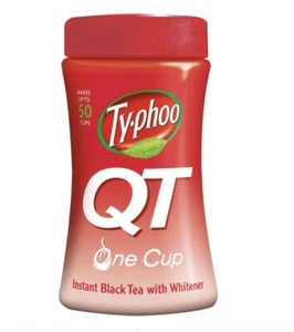 TYPHOO QT INSTANT TEA WITH MILK - Black Tea With Milk 1 x 125g - Picture 1 of 2