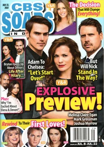 CBS Soaps In Depth July 22 2019 Mark Grossman Melissa Claire Egan Joshua Morrow - Picture 1 of 2