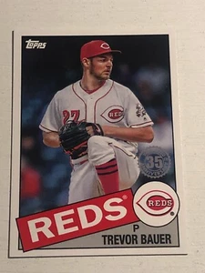 2020 Topps On Demand Mini 1985 Parallel Trevor Bauer Reds 37 - Picture 1 of 1