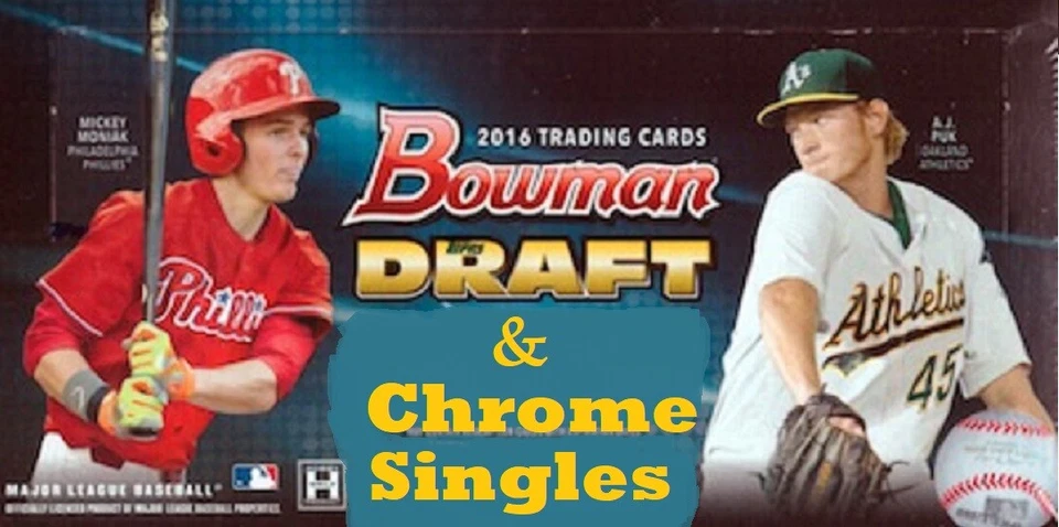 2016 Bowman Draft, Chrome Draft Singles - Image 1 of 1