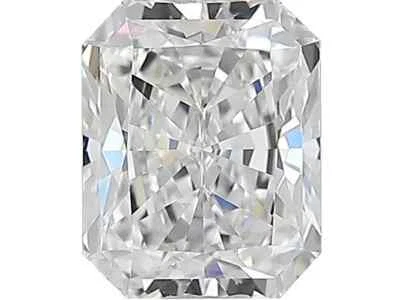 2.45 Ct Loose Lab-Grown CVD Diamond 7x9 mm Radiant Cut IF - D Certified - Image 1 of 4