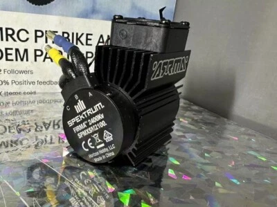 Spektrum 4s Brushless MOTOR 2400KV 3668 Mojave Kraton Outcast ARRMA V2  W/ Fan - Image 1 of 3