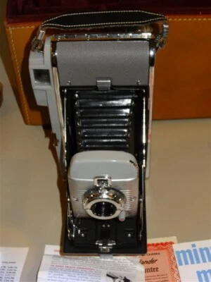 POLAROID Model 80, Meter, Flash, Case, Paperwork ++  - Photo 1/4