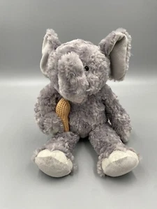 GUND 15” Gray Elephant Tuckerson With Peanut Plush Stuffed Animal Toy - Picture 1 of 9