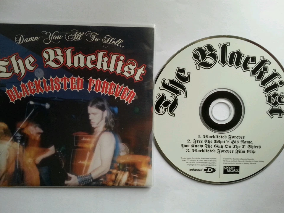 THE BLACKLIST Blacklisted Forever CD enhanced | new | Australian heavy Punkrock - Bild 1 von 2
