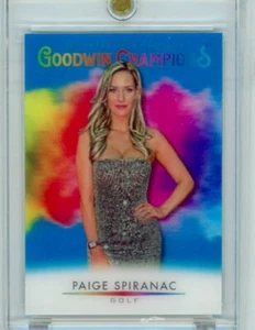 Lenticulares UD Goodwin Champions 2021 Splash of Color 3D #LS-PS Paige Spiranac - Imagen 1 de 2
