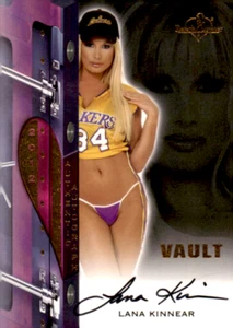 2012 Bench Warmers Lana Kinnear Auto Vault Autograph Los Angeles Lakers - Picture 1 of 2