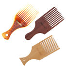 Wooden Comb Set Afro Pick Hair Lift Combs Natural Beard Comb Detangling Tool