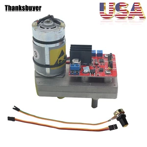 High Torque Servo DC12V 24V 380kg.cm Steel Gear with Potentiometer for Robot #US - Picture 1 of 10