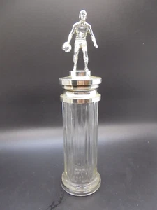 Vintage Aqua Velva 2oz Bottle with Basketball Player on the Lid - Picture 1 of 6