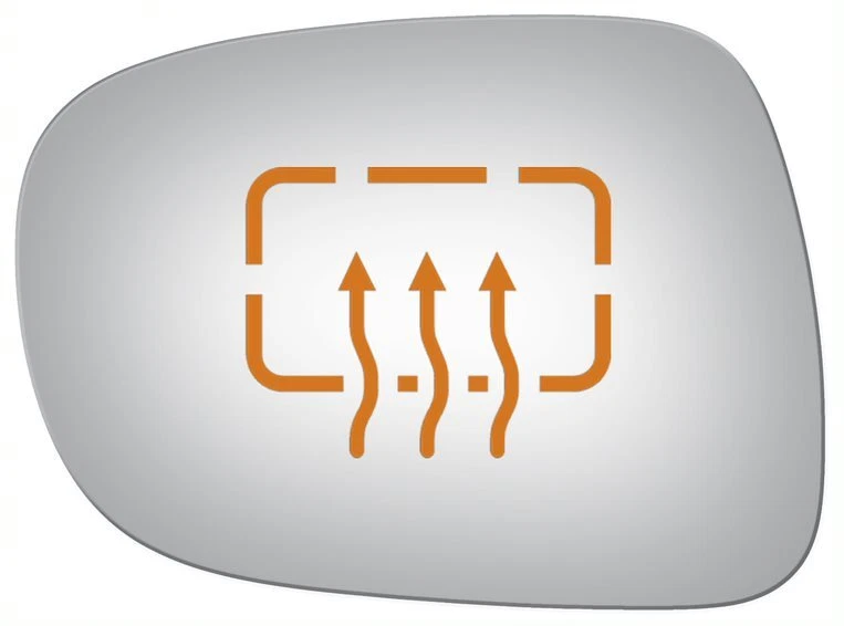 New Flat Left Replacement Mirror For 06-08 Lexus IS250 W/O Backing Plate - Image 1 of 4