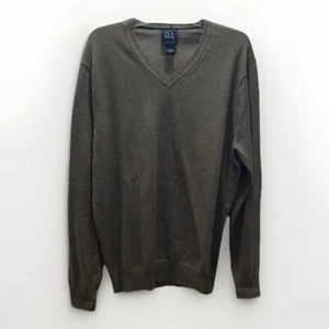 JOS. A BANK Herren Langarm 100% Pima Baumwolle Traveler Pullover Größe Large - Bild 1 von 5