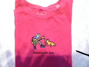 Neu mit Etikett!! LIFE IS GOOD MÄDCHEN L/S SCHLAF-SHIRT JAKE & ROCKET "HOMEMADE JAM" (S 5-6) - Bild 1 von 2