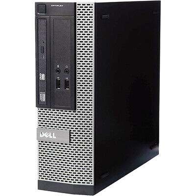 DELL SFF PC COMPUTER INTEL CORE I3 WINDOWS 11 WIFI 16GB RAM 500GB HDD DVD - CR • 99.99£