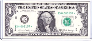 1969-C $1 Federal Reserve **STAR** Note Richmond #E04003157* - Picture 1 of 2