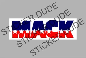 MACK TRUCK BUMPER STICKER DECAL 163x51mm - Bild 1 von 1