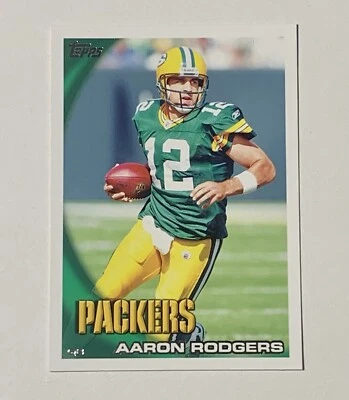 2010 Topps Aaron Rodgers #150 Green Bay Packers - Image 1 of 2