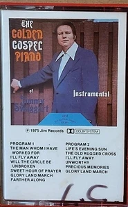 Jimmy Swaggart The Golden Gospel Piano Instrumental Gospel Music CASSETTE TAPE - Picture 1 of 1