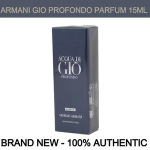 New Giorgio Armani Acqua di Gio Profondo Parfum for Men Spray 0.5 oz - Picture 1 of 1