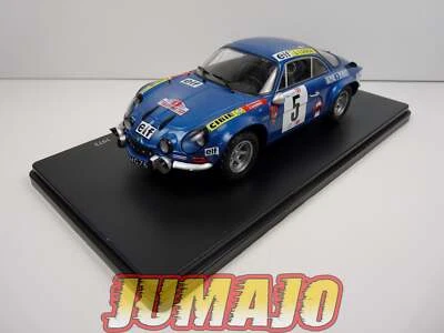 RVQ15 Voiture Rallye 1/24 SALVAT Models : RENAULT Alpine A110 1800 1973 #5 Théri