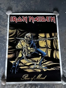 1983 Bi-Rite Enterprises Inc. Iron Maiden Piece of Mind Album Poster - Picture 1 of 4