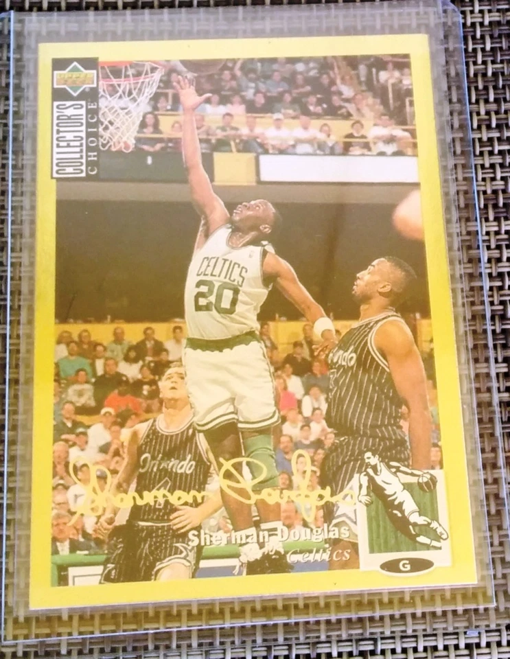 1994 1995 UD Collector's Choice Sherman Douglas Gold Signature Card # 120 - Image 1 of 1