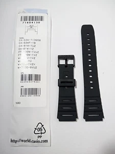 CINTURINO IN RESINA CASIO ORIGINALE W-720 ATTACCO 20 NEW. - Foto 1 di 1