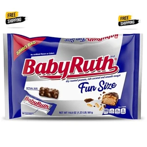 Baby Ruth Fun Size Peanut Chocolate Candy Bars - Picture 1 of 7