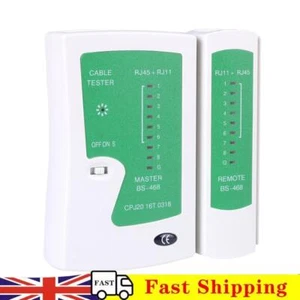 Network Cable Tester RJ45 RJ11 LAN UTP Ethernet Line Wire Detector Repair Tool - Photo 1/8
