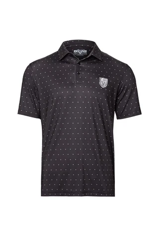 Vegas Golden Knights Men's Short Sleeve Polo by Levelwear Cover