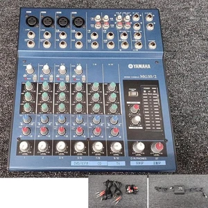 Yamaha MG10/2 DJ Stereo Mixing Console w/ AC, Cable Operation Confirmed - Picture 1 of 17